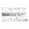 Dahua HCVR7408L Gravador Universal HDCVI/CVBS/IP 8 CH video / 8 IP / 4 CH audio