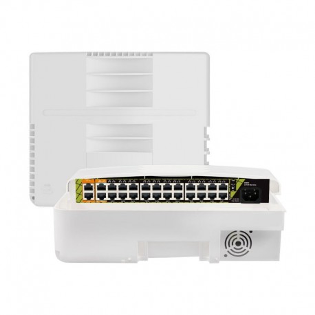 Oem SW2624POE-G-300-OUT Switch PoE exterior 22 portas PoE+ - 2 RJ45 Hi-PoE - 2 RJ45 Uplink - 8435325464626
