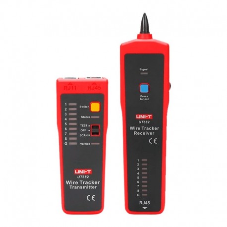 Uni-trend UT682D UNI-T Tester de cabos - 6935750568262
