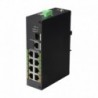 X-Security XS-SW1008EPOE-120-DIN Switch ePoE X-Security 8 Portas PoE + 1 Uplink RJ45 + 1 SFP - 8435325459950
