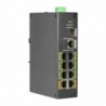 X-Security XS-SW1008EPOE-120-DIN Switch ePoE X-Security 8 Portas PoE + 1 Uplink RJ45 + 1 SFP - 8435325459950
