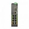 X-Security XS-SW1008EPOE-120-DIN Switch ePoE X-Security 8 Portas PoE + 1 Uplink RJ45 + 1 SFP - 8435325459950