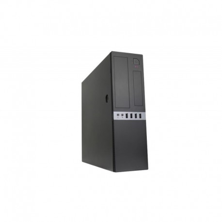 Caixa CoolBox Slim T450S Black USB 3.0 MATX C/ Fonte 300W 80P Bronze TFX - 8436556145124
