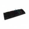 1LIFE 1IFEGKBMEKANPT Teclado Gaming Mecânico Com Fios, RGB Rainbow, Funções de Atalho, Preto - 5600413203965