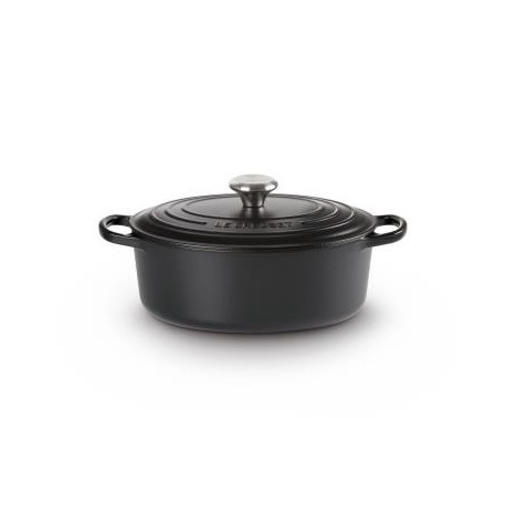 LE CREUSET - Cocotte Oval Evo. 33cm Negro Mate 21178330000430 - 0024147264996