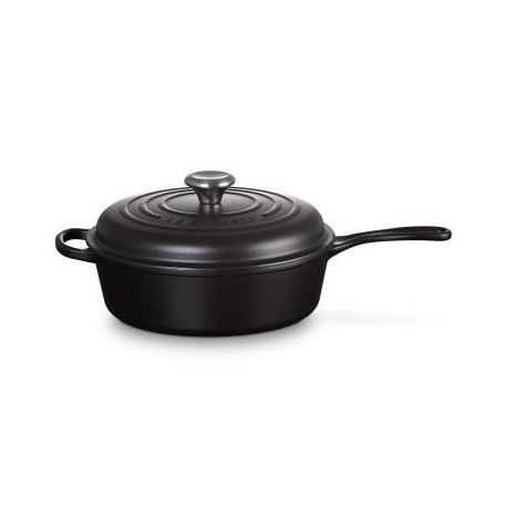 LE CREUSET - Frigideira c/ Tampa 26cm, Cassadou, Negro Mate 21079260000430 - 0024147322207