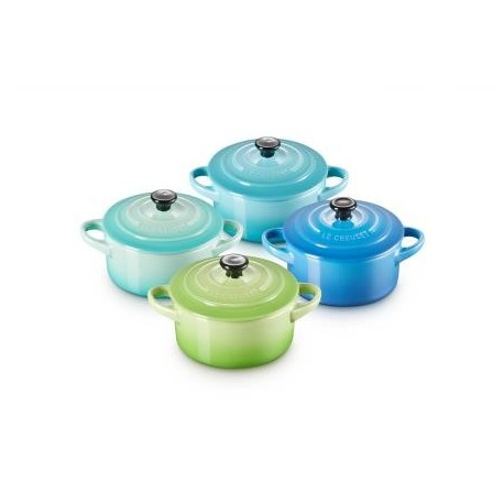 LE CREUSET - Set 4 Mini Cocottes 10 79212105139100 - 0843251134052