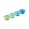 LE CREUSET - Set 4 Mini Cocottes 10 79212105139100 - 0843251134052