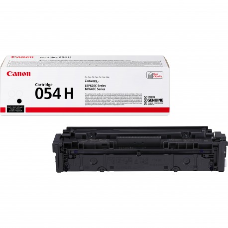 Toner CANON 054 Preto Alto Rendimento - I-SENSYS LBP62xC/M64xC - 4549292124576