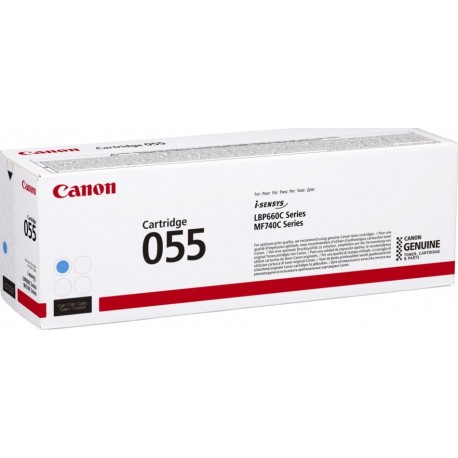 Toner CANON 055 Ciano - I-SENSYS LBP66x/MF74x - 4549292124668