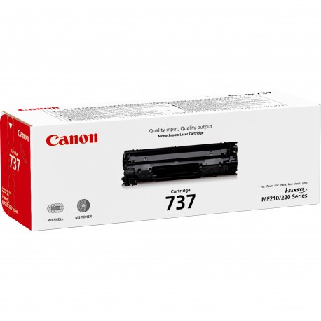 Toner CANON 737 Preto - I-SENSYS MF2 Series - 4549292014501