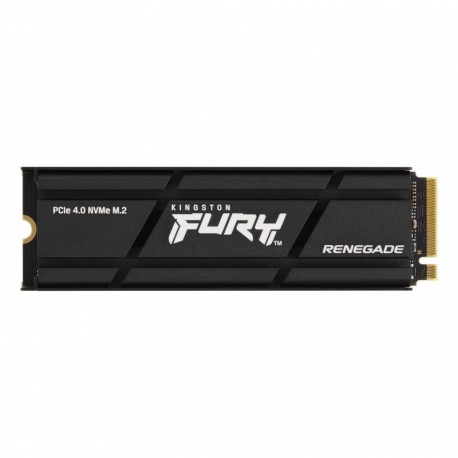 SSD M.2 PCIe 4.0 NVMe Kingston 500GB FURY Renegade C/dissipador - 0740617331042