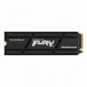SSD M.2 PCIe 4.0 NVMe Kingston 500GB FURY Renegade C/dissipador - 0740617331042