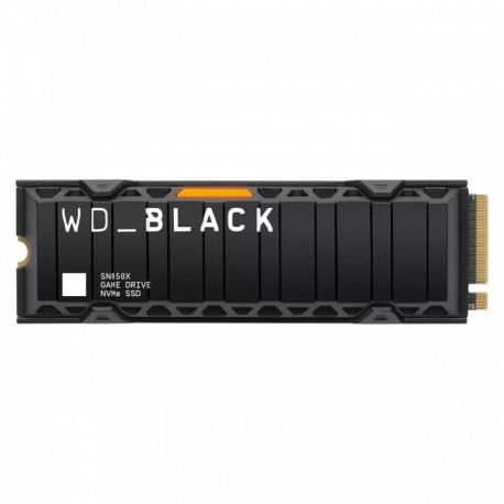 Western Digital Black SN850X SSD M.2 PCIe 4.0 NVMe WD 1TB Black Heatsink - 0718037891408