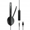 Auscultadores Headset EPOS SENNHEISER ADAPT 165T USB II - 5714708007036