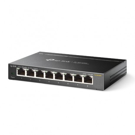 Switch De Mesa TP-Link 8 Portas Gigabit - TL-SG108S - 6935364083526