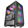 Caixa MARS GAMING MC-KX E-ATX XL CASE.5X 12CM ARGB FAN + CONTROLLER.CPU FREEZER.GLASS.FRONT MESH.BLK - 8435693102557