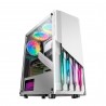 Caixa MARS GAMING MC-X2 ATX CASE. METAL FRONT. 2X12CM FRGB FAN. WINDOW. USB3.0. WHITE - 8435693101956