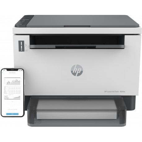 Impressora HP Multifunçoes LaserJet Tank 1604w - 0196068829162