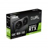 VGA ASUS RTX3060TI DUAL O8GD6X 8GB GDDR6X HDMI DP - 4711081987406