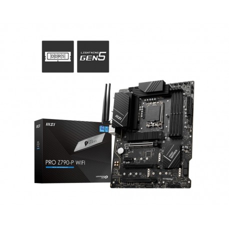 MB MSI PRO Z790-P WIFI SKT 1700 4xDDR5 HDMI/DP ATX - 4711377015738