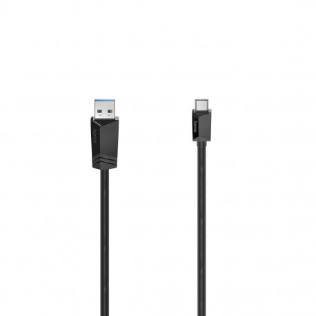 Cabo HAMA Conexao USB Type-C - USB-A. 3.2 Gen1. 5 Gbit/s. 1.50 M 200652 - 4047443443977