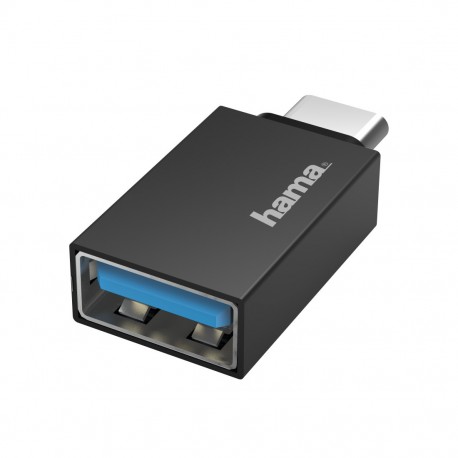 Adaptador HAMA USB-C- USB-A. USB 3.2 Gen 1. 5 Gbit/s - 4047443437129