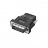 Adaptador HAMA HDMI F DVI-D M  Ultra-HD 4K - 00200338 - 4047443437402