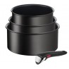 TEFAL L7639343 CONJUNTO CAÇAROLAS INGENIO UNLIMITED 16 18 20CM + PEGA - 3168430343306