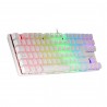 Teclado MARS GAMING MK80 MECHANICAL TKL KEYBOARD. FRGB CHROMA. ANTI-DUST BLUE. WHITE. PORTUGUESE - 8435693101253