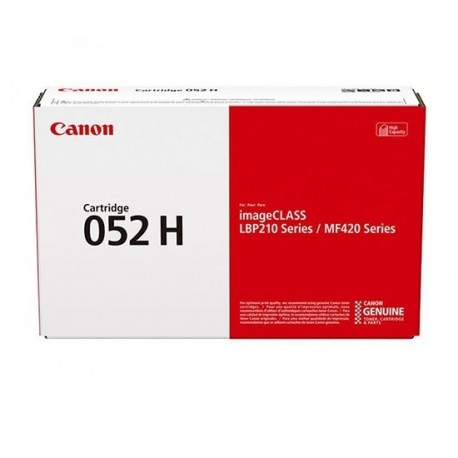 Toner CANON CRG 052H Preto - I-SENSYS LBP2/MF42x - 4549292089424
