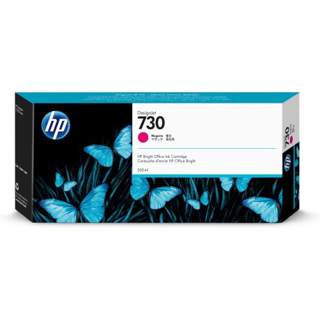 HP 730 300 Ml Magenta Ink Cartridge  - 0190781771272