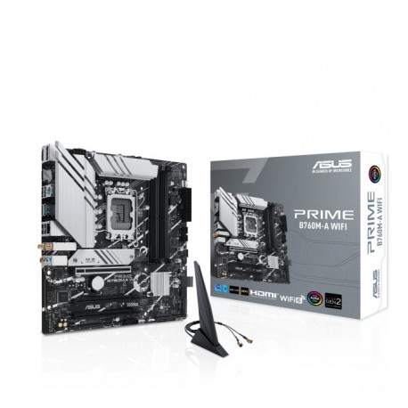 MB ASUS PRIME B760M-A WIFI SK LGA1700 4DDR5 HDMI/DP MATX - 4711387131435