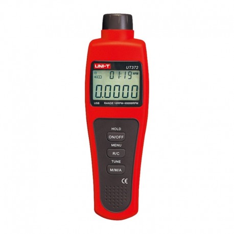 Uni-trend UT372 Tacometro digital de mano Hasta 99999 RPM - 6935750537206