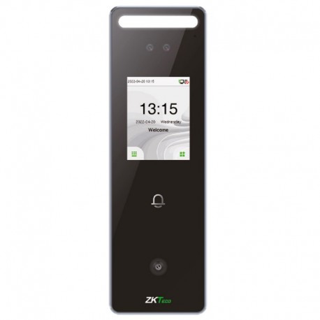 Zkteco ZK-SPEEDFACE-V3L-QR-W Control de acceso y presencia Facial. tarjeta EM y QR - 8435452819184