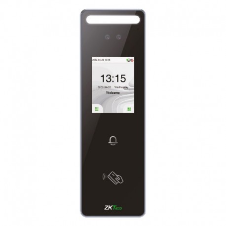 Zkteco ZK-SPEEDFACE-V3L-RF-W Control de acceso y presencia Facial y tarjeta EM - 8435452819191