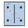 Ajax AJ-CENTERBUTTON-1G2W-B Panel tactil para interruptor de luz Compatible con AJ-LIGHTCORE-1G - 4823114029318
