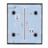 Ajax AJ-CENTERBUTTON-2G-B Panel tactil para interruptor de luz doble Compatible con AJ-LIGHTCORE-2G - 4823114029394