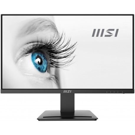 Monitor MSI PRO MP243 24"23.8" FHD IPS 75Hz Frameless EyeCare HDMI & DP C/Audio Preto 3Yrs - 4719072963354