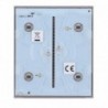 Ajax AJ-CENTERBUTTON-1G2W-GRE Panel tactil para interruptor de luz simple Compatible con AJ-LIGHTCORE-1G - 4823114029349