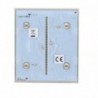 Ajax AJ-CENTERBUTTON-1G2W-OYS Panel tactil para interruptor de luz simple Compatible con AJ-LIGHTCORE-1G - 4823114029370