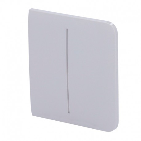 Ajax AJ-SIDEBUTTON-2G-FOG Panel tactil para interruptor de luz doble Compatible con AJ-LIGHTCORE-2G - 4823114029561