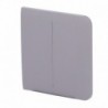 Ajax AJ-SIDEBUTTON-2G-GRE Panel tactil para interruptor de luz doble Compatible con AJ-LIGHTCORE-2G - 4823114029585