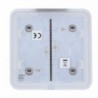 Ajax AJ-SOLOBUTTON-1G2W-GRE Panel tactil para un interruptor de luz Compatible AJ-LIGHTCORE-1G - 4823114029660