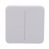 Ajax AJ-SOLOBUTTON-2G-FOG Panel tactil para interruptor de luz doble Compatibilidad con AJ-LIGHTCORE-2G - 4823114029721