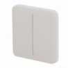 Ajax AJ-SOLOBUTTON-2G-OYS Panel tactil para interruptor de luz doble Compatibilidad con AJ-LIGHTCORE-2G - 4823114029776