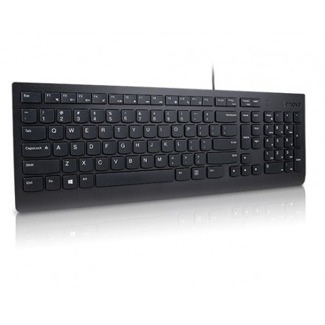 Lenovo Essential Wired Keyboard Black - 0195713015400