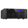 NAS QNAP 12-Bay AMD 7302P 16C 32T 3.3GHz 128GB 2x2.5GbE+2x25GbE SFP28 USB Tower - 4711103080528