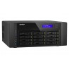 NAS QNAP 12-Bay AMD 7302P 16C 32T 3.3GHz 128GB 2x2.5GbE+2x25GbE SFP28 USB Tower - 4711103080528