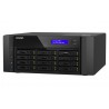 NAS QNAP 12-Bay AMD 7232P 8C 16T 3.2GHz 64GB 2x2.5GbE+2x25GbE SFP28 USB Tower - 4711103080511